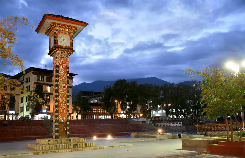 Clock tower square