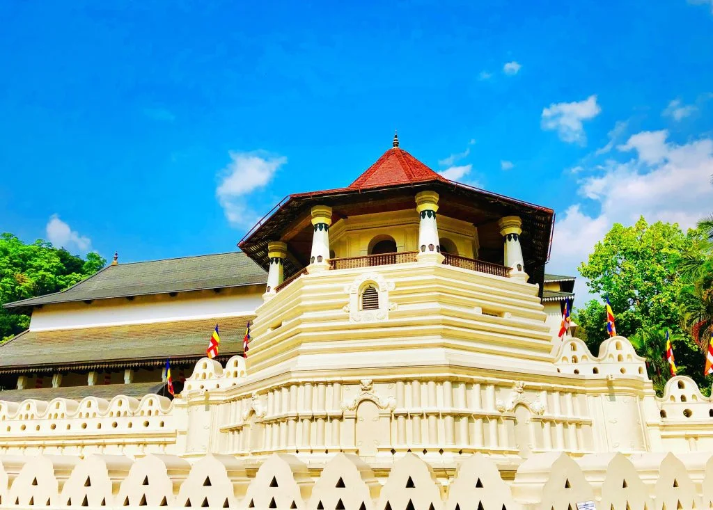 beige concrete building kandy central province