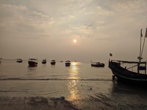 Boats near