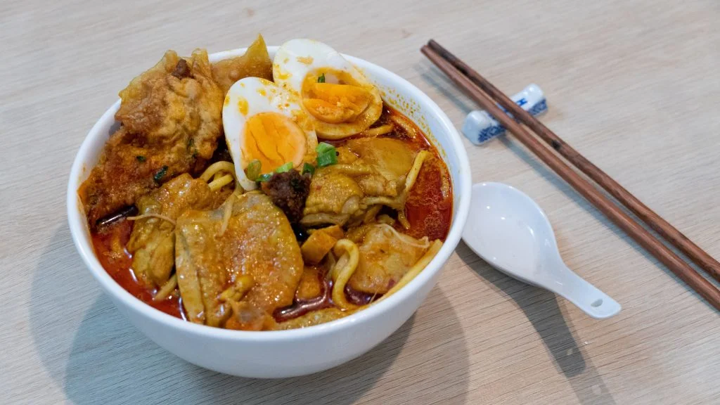 Malaysian Food - Curry Laksa min Kuantan Malaysia