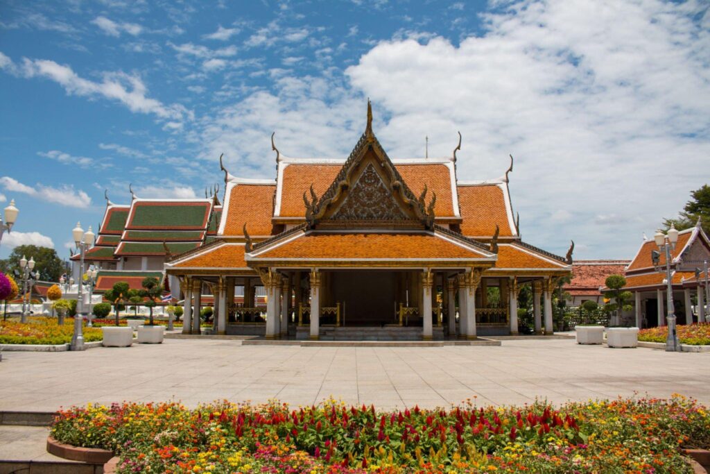 Loha Prasat temple in bangkok