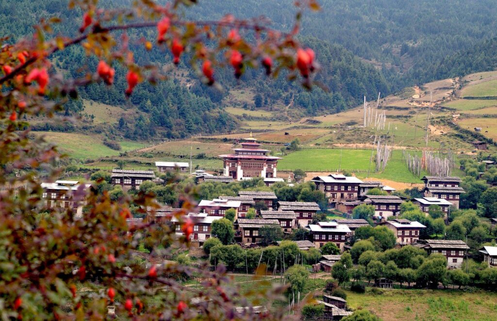 ura valley in bumthang