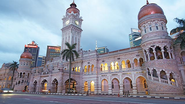 historic Sultan Abdul Samad Building