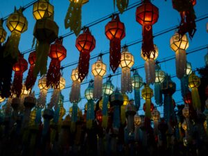 Yi Peng Lantern Festival Chiang Mai Image