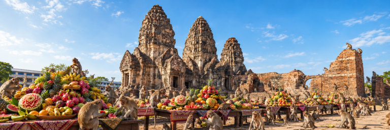 Lopburi Monkey Banquet Festival Guide: 2026 Dates & Trains